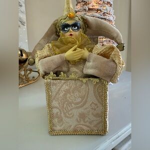 Vintage Jester Musical Box
